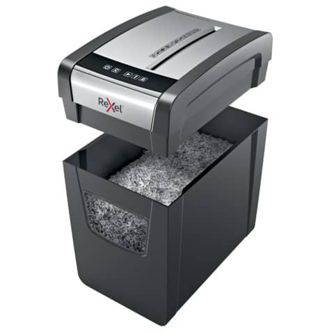 Distruggidocumenti uso moderato Rexel Momentum X410-SL Slimline P-4 - 23 L- taglio a frammenti 4x28 mm - 2104573EU